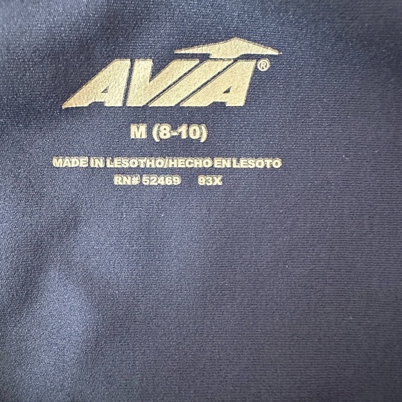 Avia‎ Leggings Womens Medium Blue - Picture 4 of 5